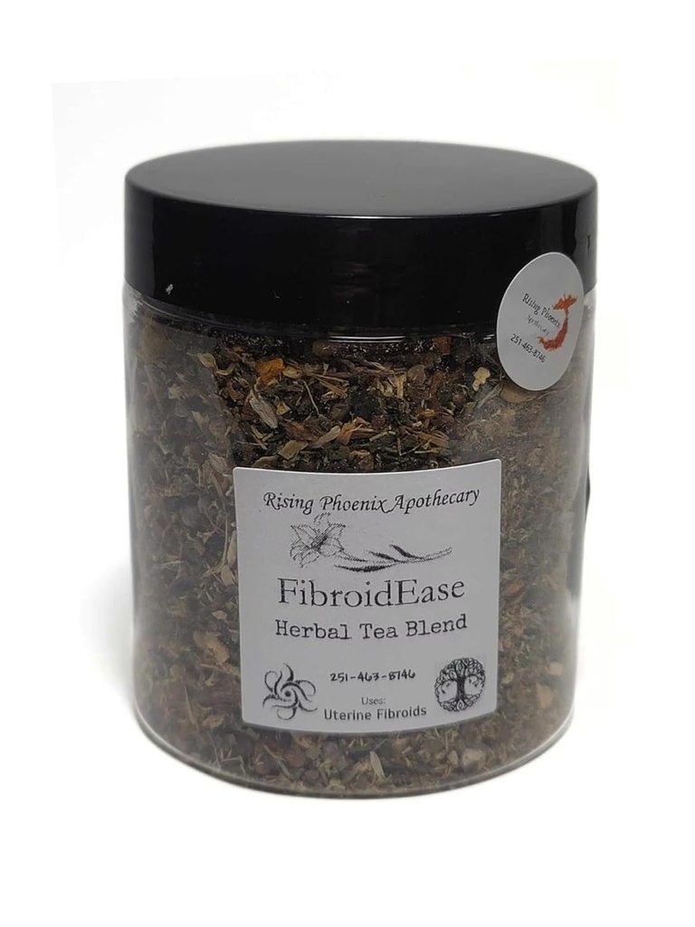 Rising Phoenix Apothecary Fibroid Ease Herbal Çay Mix - Loose Çay (8oz)
