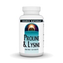 Source Naturals Proline & Lysine, 550 mg - 120 Tablets