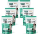 Wellnergy Щоденний Probiotic & Prebiotics Soft Chew для собак та котів - Дайджевна підтримка діареї, запор, зміщення Stomach, розлад і газ - Допомагає Дайджест, Алергія шкіри і імунітет здоров'я 60ct