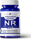 30 Dag Supply, Nicotinamide Riboside (NR) 300mg - NAD + Supplement, Targeted Release, Ultra High Grade Pharmaceutical, ökar NAD +