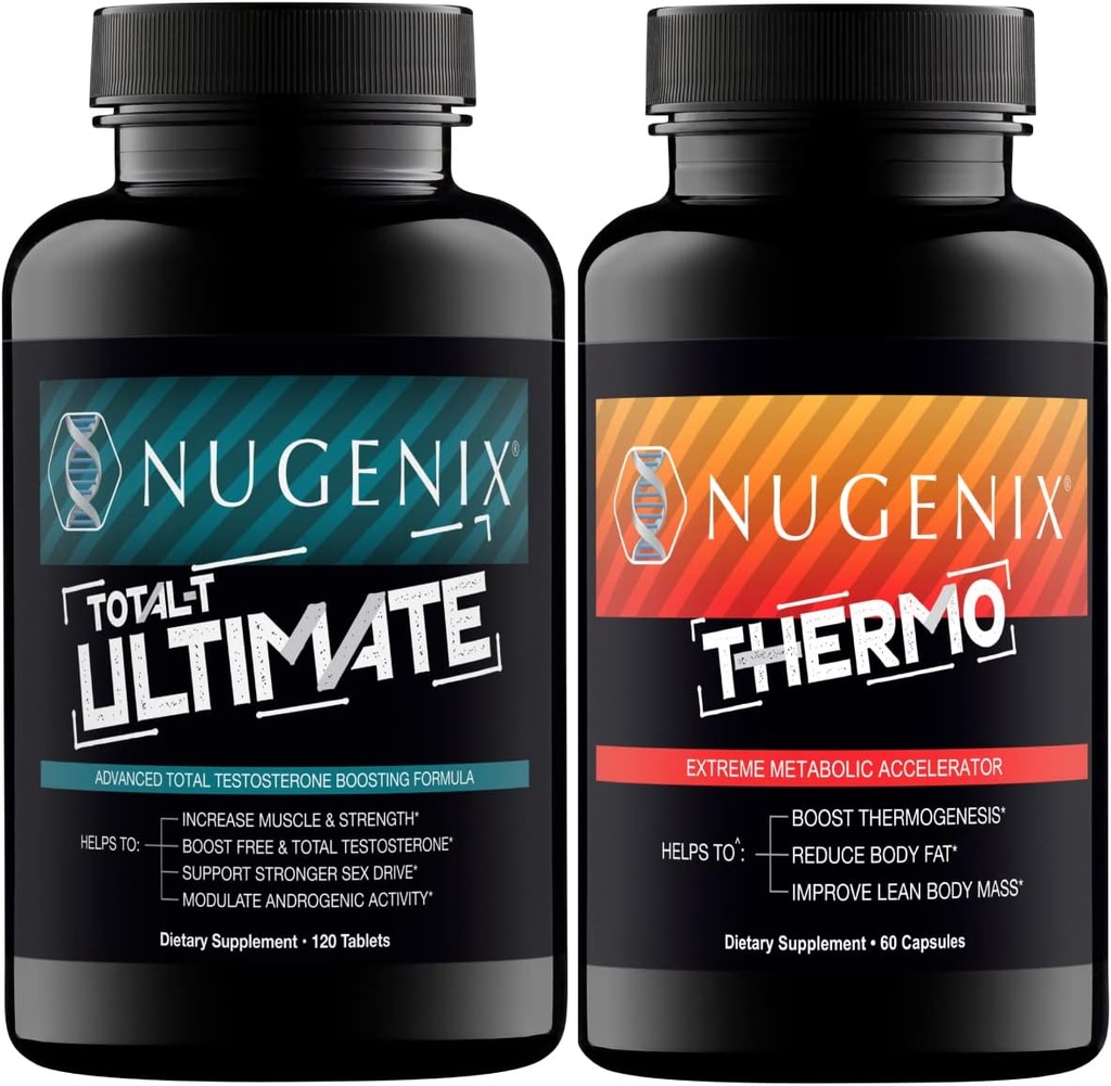 Nugenix Total-T Ultimate и термогенный жиросжигатель для мужчин