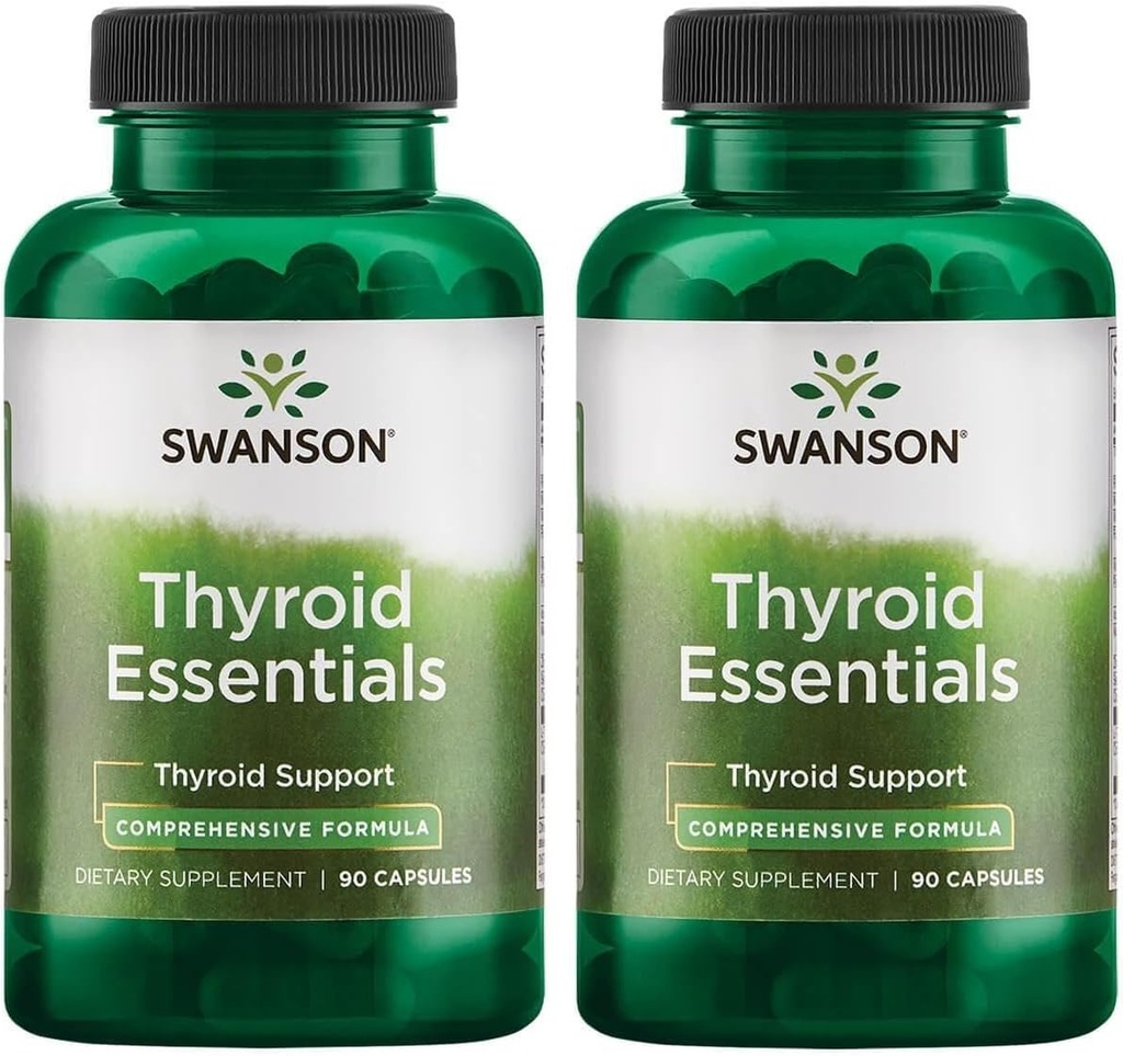 Swanson Thyroid Essentials 90 Capsules (2 verpakkingen)