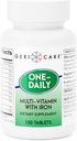 GeriCare One-Daily multi-Vitamin với bàn phím sắt, 100 đếm (Pack của 1)