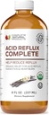 Acid Reflux Complete 8oz - Natural Organic Liquid Heartburn, GERD och Amish Reflux Relief Remedy & Medicine