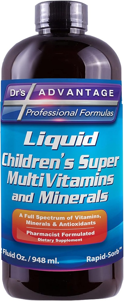 Liquid Children 's Super MultiVitamin & Mineral 32oz