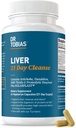 Tobias Liver 21 Day Cleanse, Herbal Liver Detox Cleanse Milk Thistle, Dandelion Root & Artichoke Extract, Liver Health & Digestioa onartzen du, 63 Vegetarian kapsulak