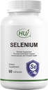 Phụ HUJ Selenium, 60 Capsules, hỗ trợ chống oxy hóa chất, trợ cấp mỏ
