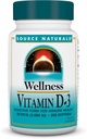 Šaltinis Naturals Wellness Vitaminas D-3 2000 iu Bioactive Form for Immune Health * - 200 Softgels