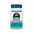 Source Naturals Wellness Vitamin D-3 2000 iu Bioactive Form for Immune Health* - 200 Softgels