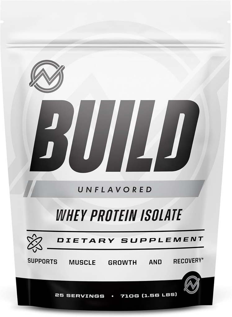 Outwork Nutrition Whey Isolate Protein Powder - Kiihtyvyys Lihas Building & Recovery - Matala laktoosi, Gluteeniton - Post Treenout täydennysosa - Tehostettu proteiinisynteesi, Makuamaton, 1,56 lbs