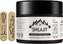 Shilajit Pure Himalayan su Fulvic Acid & 85 + Sekti mineralų Shilajit vyrams ir moterims Golden Class A Shilajit Resin Addition with a Little Bitter Saste for Energy & Immunity - 50 Grams