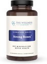 Wellness Company Strong Bones | 60 kapslar (1-månaders leverans) | Made with Key Minerals to Help Build Bone Strength | Non-GMO, Vegan, Gluten Free | för att stödja benstyrka och hälsa