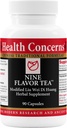 Nove Flavor Tea – Supporto Immune, Supporto Rene & Salute Lymphatic – Integratore Erbologico Cinese per la Salute Orale, Maglioni Notturni, Visione Blurred – 90 Capsule