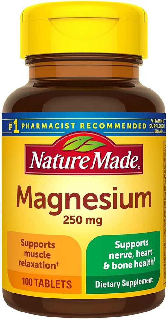 NATURE MFE Magnesi, 250 mg, tetes, 100 ct