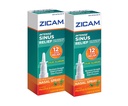 Zicam Intense Sinus Relief No-drip Liquid Nasal Spray with Cooling Menthol & Eucalyptus, 0.5 Ounce (Pack of 2)