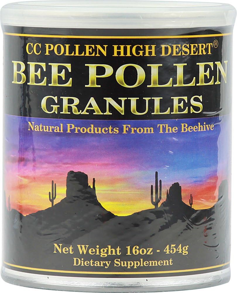 C Pollen Bee Pollen Granules 装入锡 -- 1磅