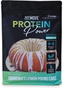 Just Move Protien - ciasto cytrynowe babci - Wegan (na bazie roślin), Organic, Dairy Free, Soy Free, Gluten Free, Keto, Peanut Free, 20 g Protein, Low Carb, Non GMO (17.2 Oz)