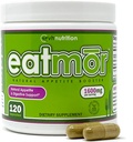 VH Nutrición Eatmor Silencio Appetite Booster ← Pegatinas de ganancia* para Mujeres y Hombres Silencio Diseñado para Mujeres con Gentian, Ginger, Alfalfa  120