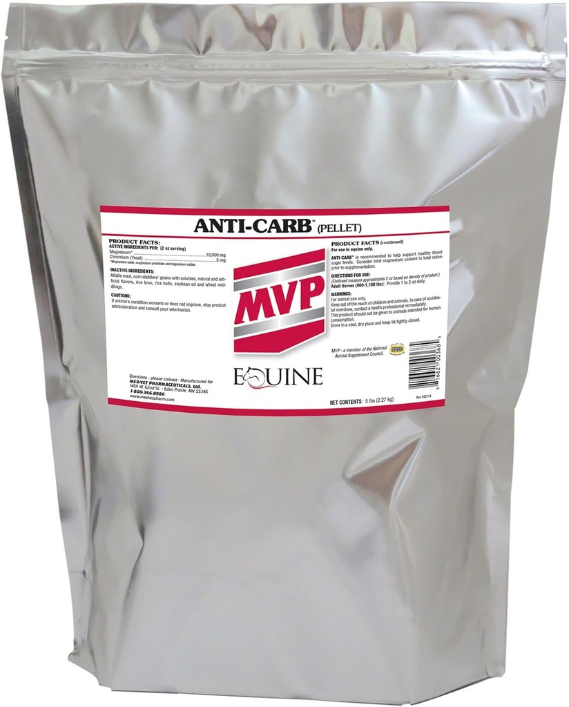 MVP Anti-Carb (5lb) Клейкоз Metabolism Support ...