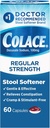 Colace Reguler Power Spool Softtener 100 mg Capsules 60 Count Docurate Sodium Stool Softtener untuk Gentle Dependable Relief