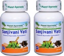 Planet Ayurveda Sanjivani Vati - Herbal Tablet, 100% Daxili və Pure - 2 Şüşə (Her Şişe 120 Tablet)