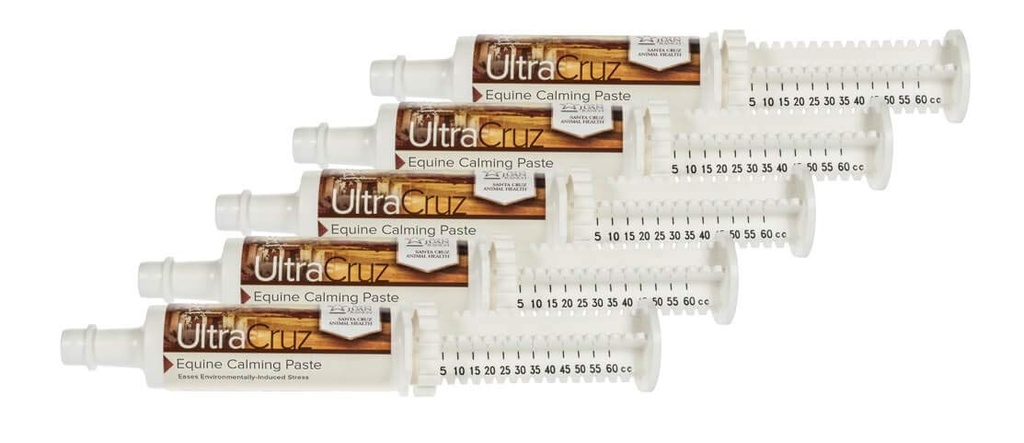 UltraCruz-sc-516023 Suplemento de Calmación Equina para Caballos, 6 X 60 ml, Pegado