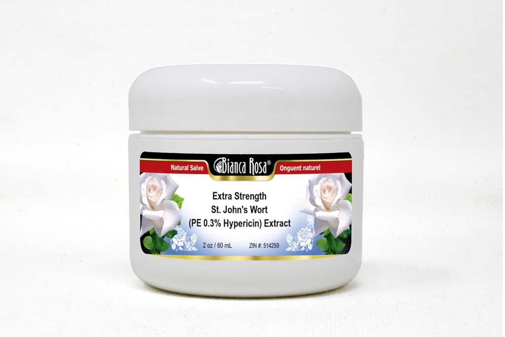 Bianca Rosa Extra Strength St. John's Wort (PE 0,3% Hypericin) Extract - Salve Ointment (2 унции, ZIN: 514259)