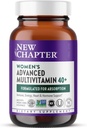 Nyt kapitel Kvinder Multivitamin 40 + Advanced Formel for hjerte, Hormone, Immun & Energy Support, Højere niveauer af Whole- Food Fermented B Vitaminer + D3, Lavet med økologiske non-GMO ingredienser, 96 Greve