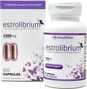 VH Nutrition ESTROLIBRIUM | Hormone Balance for Women* | Menopause Support Supplement* | Black Cohosh, Shatavari, Chaste Tree Berry (Vitex), Dong Quai | 60 Capsules in Easy to Swallow Pills