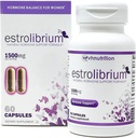 VH Nutrition ESTROLIBRIUM | Qadınlar üçün Hormon Balance * | Menopause Support Supplement * | Black Cohosh, Şatavari, Chaste Tree Berry (Vitex), Dong Quai | 60 Qulluqlar Swallowls