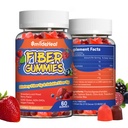 Fiber Gummies, Dietary Fiber , for Women and Men, 120 Count Gummies | Fiber Gummies, Dietary Fiber, for Women and Men, Gut Health Support,Mixed Berry and Strawberry Flavor, 120 Count Gummies