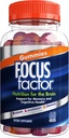 Focus Factor Nootropic חניכיים, תוספת זיכרון למוח, Phosphatidylserine, Bacopa, Huperzine A, 60 Count