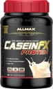 AllMAX Casein-FX протеїн, Ваніль - 2 фунта - 25 трави протеїну Slow-Release для саб - низький карб і еро додано цукор - Приблизно 27 сервінги