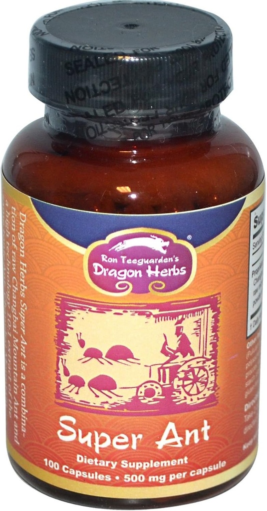 Siêu kiến, 500 mg, 100 Capsules, Dragon Herbs