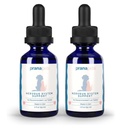 PranaPets Nervous System Support for Dogs and Cats | Herbal Formula Safely Aids in Reducing Nervousness, Involuntary Muscle Movements | Helps Support Brain & Nervous System - 2 Pack