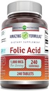 Невероятни формули Folic Acid 1000 Mcg (1 Mg)