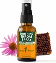 Herb Pharm Soothing Throat Spray Herbal Formula dengan Echinacea dan Propolis, 1 Fl Oz (Pack of 1)