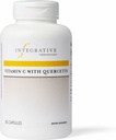 Integrativ terapi C-vitamin med Quercetin - C-vitamin supplement til immunforsvar * - Understøtter antioxidant aktivitet * - Vegan, Gluten- Free & Dairy- Free - 180 kapsler (90 Servere)