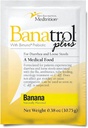 Banatrol® Anti-Diarrheal Naturala Prebiotikoekin, Diarrhea Kronikoaren Erliebea, IBS, Dirrhea errekurtsiboa, Klinikoki onartutako Medikuntza-Janaria, Ez izoztua, 25 Zerbitzu (Banana)