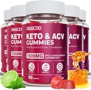 (5 balenia) Keto ACV Gummies Extreme1500MG Keto Gummies Ocot Apple Cider Formulovaný s Pomegranate Beet Juice Powder B12 Vegan Non GMO 300 Gummies