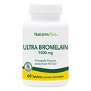 NaturesPlus Ultra Bromelain - 60 Tablets - 1500 mg of Pineapple Bromelain - Provides Joint Support and Promotes Digestive Health - 60 Servings