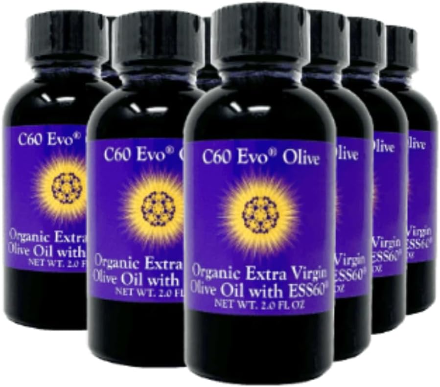 Kaikki luonnolliset syötävät öljyt, Mini Oil Case Pure C60 ESS60, Immuunituki ja Joint Support Supplement, Sarja 12, 2 oz