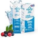 MyHy Zero Liquid Hydration Packets, Sugar Free Electrolyte Drink Mix für Hydration Support, Dehydration Relief für Reisen, Schwangerschaft, Fitness, Bachelor & Bachelorette Party – Berry, 5 Count