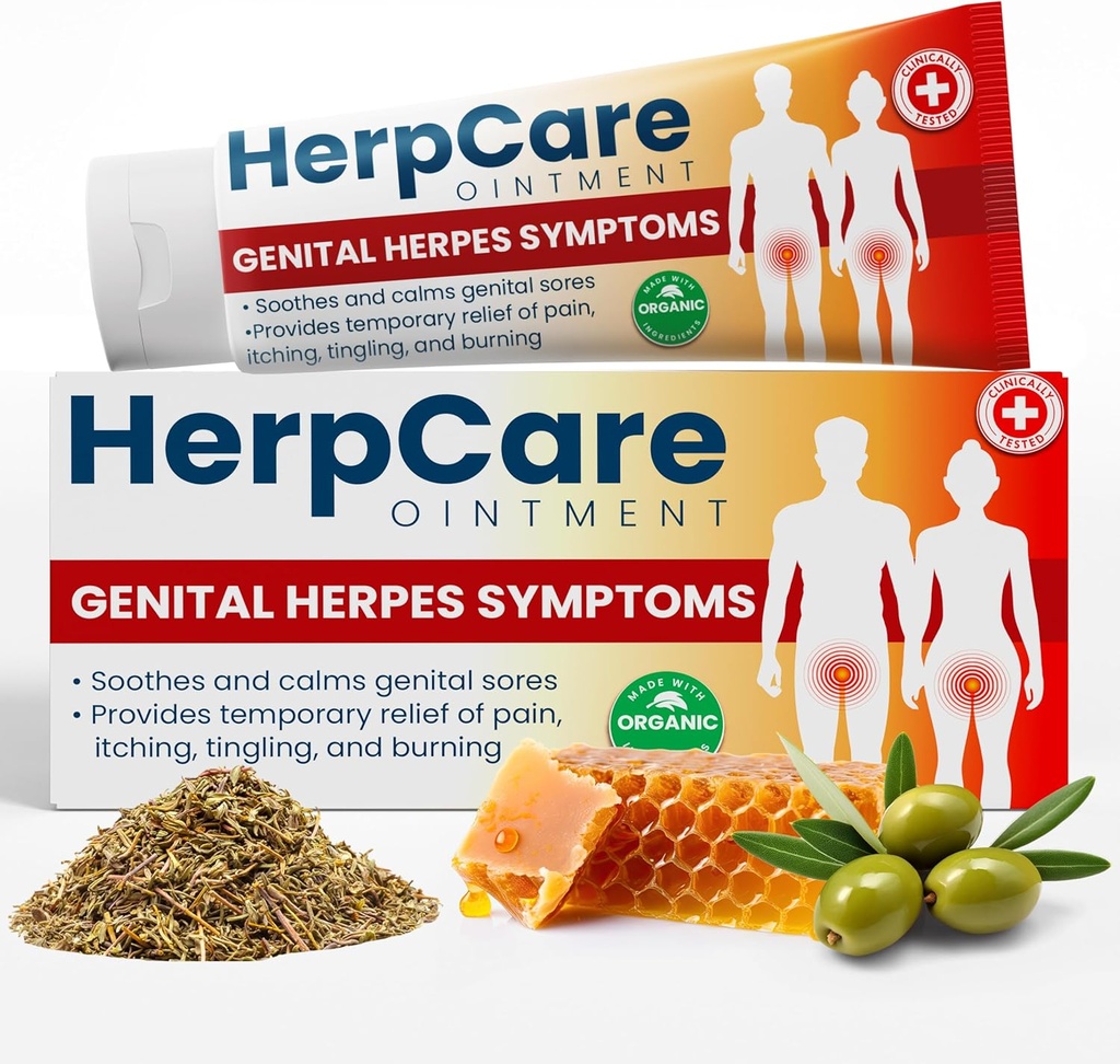 Perawatan Genital Herpes 124; Herpcare Fast Acting Ourn14; Dapat Digunakan pada Cold Sore 124; Pengobatan Homepopathic