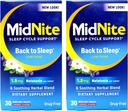 Midnite Sleep Aid pre príležitostnú nespavosť, 30 Chewable Cherry Tablets (Value Pack of 2)