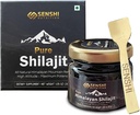 Shilajit - All Natural Maximum Potency Himalayan Mountain Resin from High Altitude - 100% puro Shilajit with Fulvic Acid & 85+ Trace Minerals Complex - 1 oz / 30 g with Free Spoon Included
