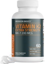 Bronson-vitamin K2 MK-7 200mcg Extra Erő, 60 Vegetáriánus tabletta