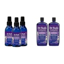 Dr. Teal's Sleep Spray with Melatonin & Essential Oil Blend, 6 fl oz & Pening Bath with Pure Epsom Salt, Sleep Blend with Melatonin, Lavender & Chamomile Essential Oils, 34 fl oz
