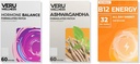Veru Wellness Hormonal Balance Patch for Women Compete Bundle - Myo-Inositol & D-Chiro, Ashwagandha, B12 Energia - PMS Relief, Mensural Support, Mood Stress and Energy (2 hilabete)