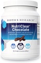 Cuộc nghiên cứu sinh học Nutri giải mã sô - cô - la - Chocolate Powder. Hỗ trợ dinh dưỡng để khử độc và giải phóng chất tẩy não, hợp nhất cơ thể khỏe mạnh, 17 g g g protin Pea Per phục vụ 24 Oz